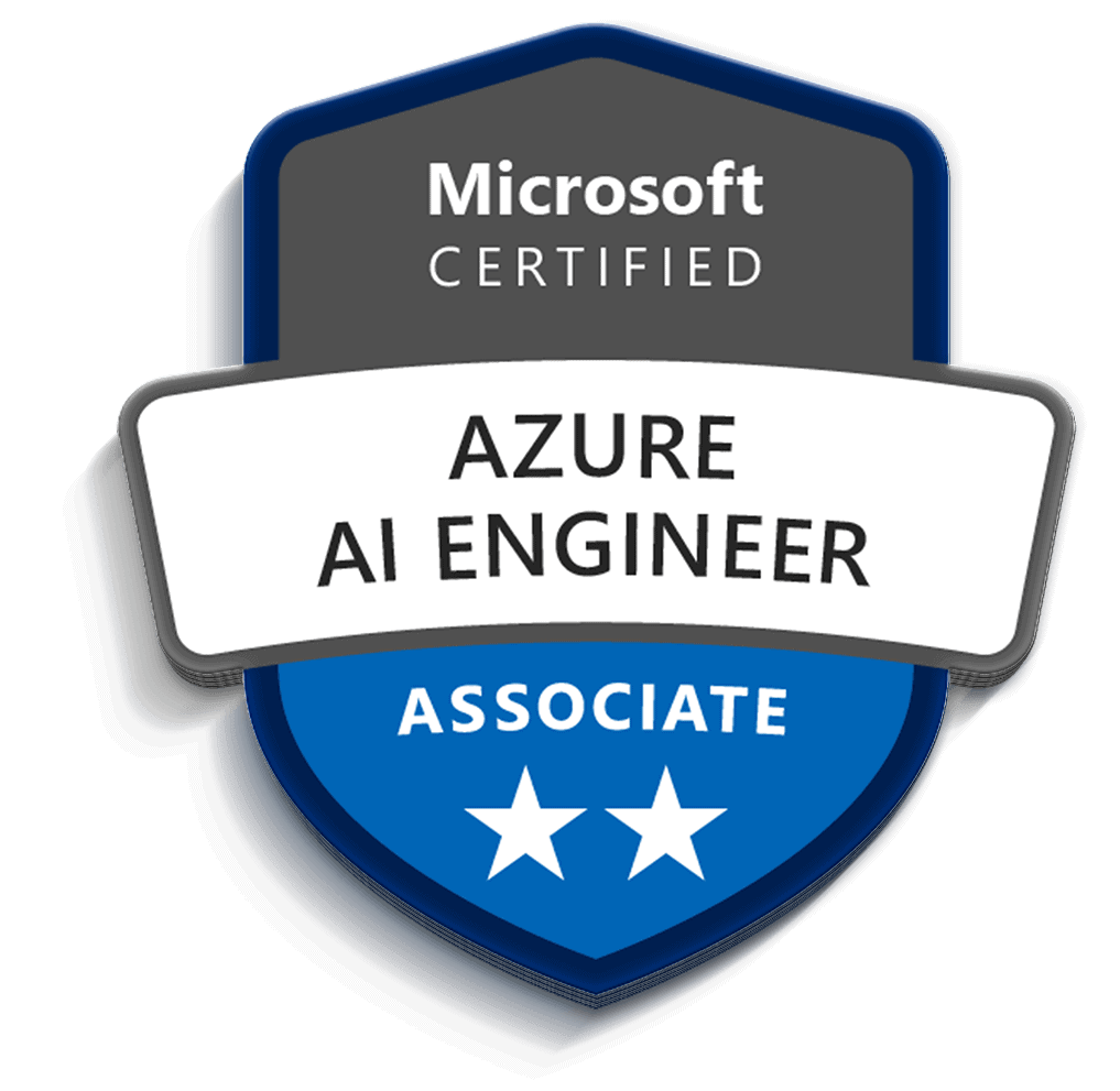 Microsoft Certified: Azure AI Engineer Associate